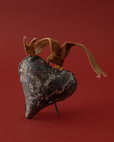 Mixed Metal Heart Shaped Bell Ornaments - Lone Fox