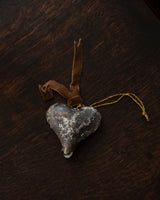 Mixed Metal Heart Shaped Bell Ornaments - Lone Fox