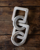 Mixed Shapes Wood Chain - Lone Fox