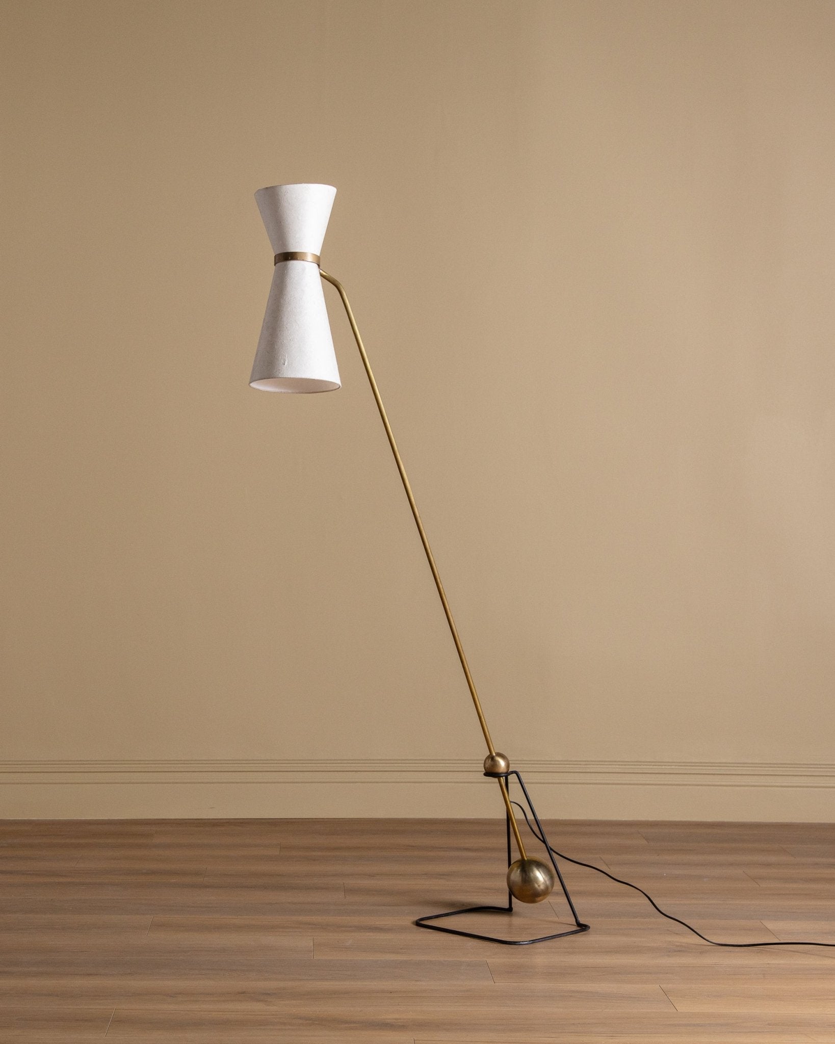 Model G2 Equilibrium Floor Lamp by Pierre Guariche for Disderot, France, 1950's - Lone Fox