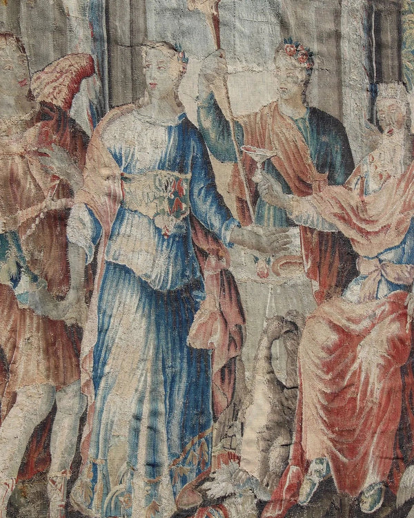 Monumental 17th Century Flemish Mythological Tapestry, Brussels, Circa 1650's - Lone Fox