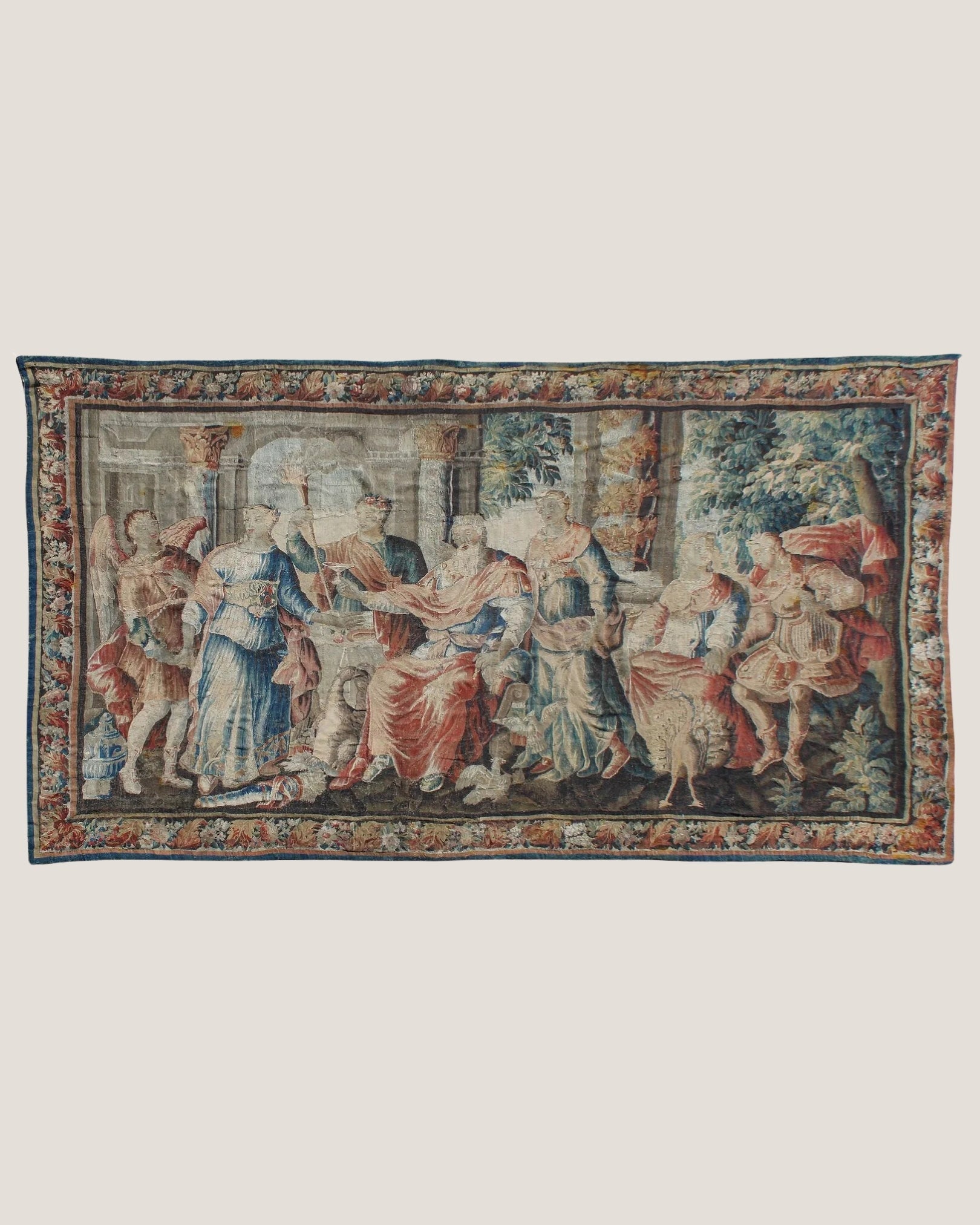 Monumental 17th Century Flemish Mythological Tapestry, Brussels, Circa 1650's - Lone Fox