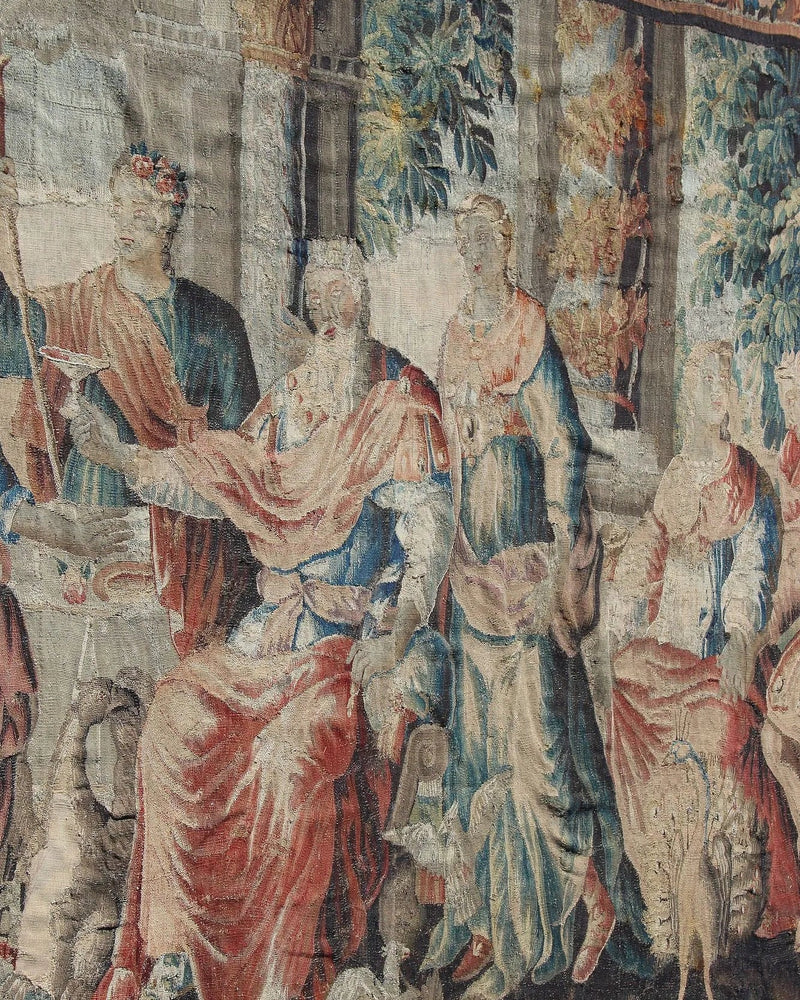 Monumental 17th Century Flemish Mythological Tapestry, Brussels, Circa 1650's - Lone Fox