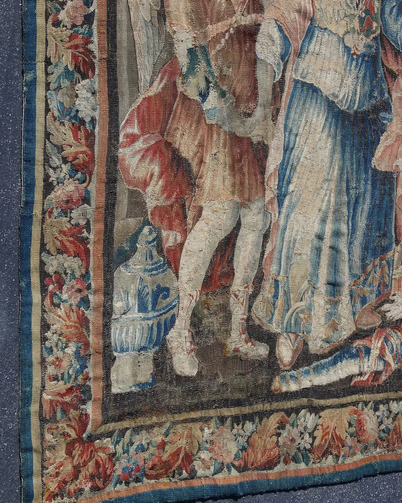 Monumental 17th Century Flemish Mythological Tapestry, Brussels, Circa 1650's - Lone Fox