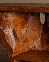 Monumental Natural Burl Root Bar, 1970's - Lone Fox