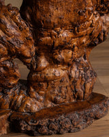 Monumental Natural Burl Root Bar, 1970's - Lone Fox