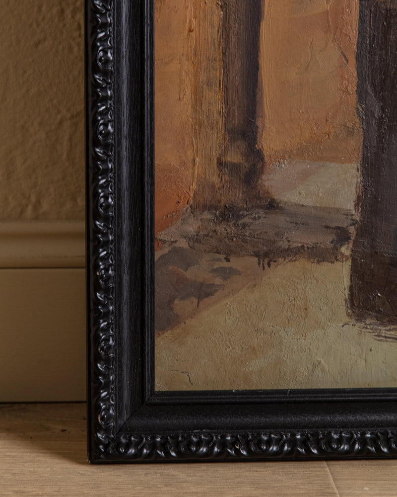 Monumental Still Life Oil on Board by Ricardo Aparicio Reyero, France, 1910 - Lone Fox