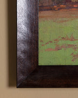 Mountain Landscape Oil Painting by Edward Browaski, American, Signed 1926 - Lone Fox