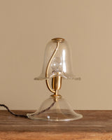 Murano Glass & Brass Table Lamp by La Murrina, Italy, 1980s - Lone Fox