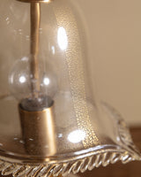 Murano Glass & Brass Table Lamp by La Murrina, Italy, 1980s - Lone Fox