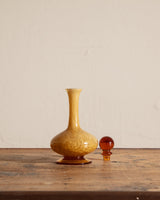 Murano Glass Yellow Decanter, Italy, 1970's - Lone Fox