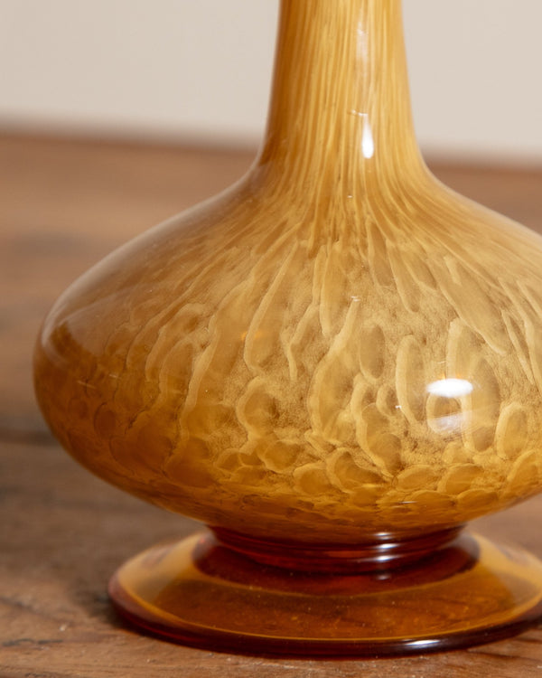 Murano Glass Yellow Decanter, Italy, 1970's - Lone Fox