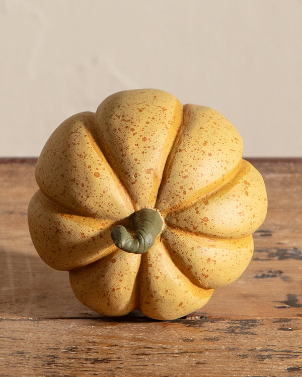 Natural Resin Pumpkin - Lone Fox