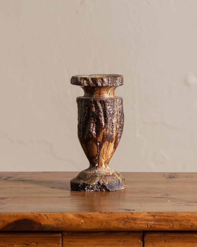 Natural Wood Bark Vase - Lone Fox