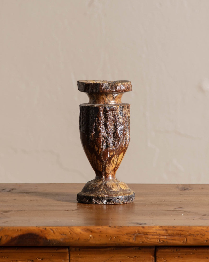 Natural Wood Bark Vase - Lone Fox