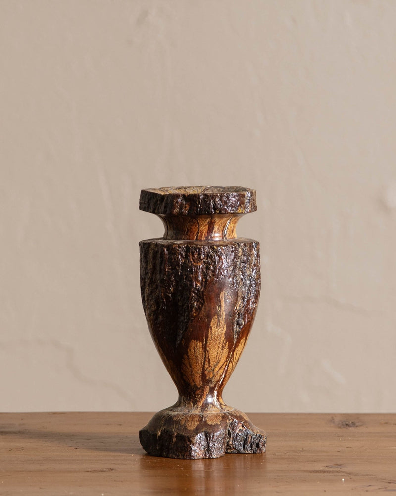 Natural Wood Bark Vase - Lone Fox