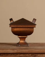 Neoclassical Lidded Copper Pedestal Tureen, France, Early 20th Century - Lone Fox