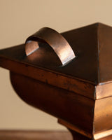 Neoclassical Lidded Copper Pedestal Tureen, France, Early 20th Century - Lone Fox