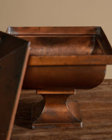 Neoclassical Lidded Copper Pedestal Tureen, France, Early 20th Century - Lone Fox