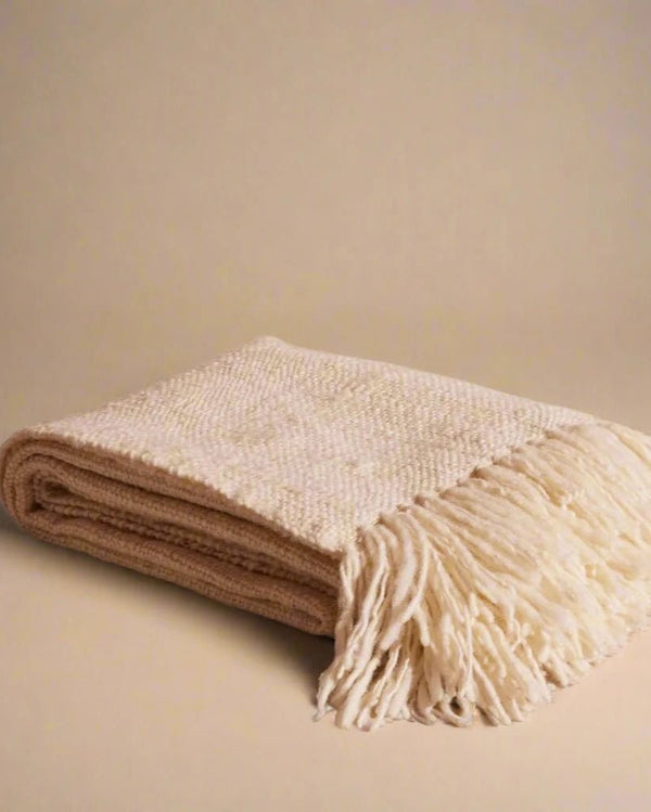 Nieve Wool Throw - Lone Fox
