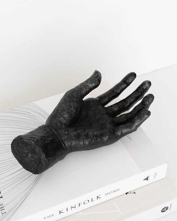 Noir Hand Sculpture - Lone Fox