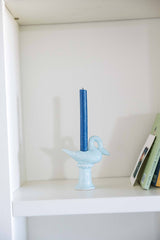 Nordic Swan Candlestick Holder | Blue - Lone Fox