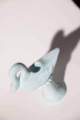 Nordic Swan Candlestick Holder | Blue - Lone Fox