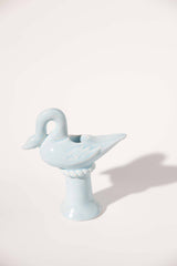 Nordic Swan Candlestick Holder | Blue - Lone Fox