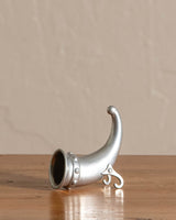 Norwegian Pewter Horn Bud Vase / Shot Glass - Lone Fox