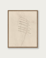 "Nude Girl Standing" Art Print - Lone Fox