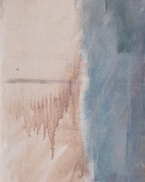 Nude Sitting Woman Portrait Oil Painting by Ernest Albert, Belgium, 1940's - Lone Fox