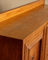 Oak Architectural Sideboard by Francisque Chaleyssin, France 1945 - Lone Fox