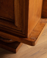 Oak Architectural Sideboard by Francisque Chaleyssin, France 1945 - Lone Fox