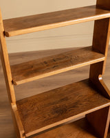 Oak Bookshelf by Guillerme & Chambron, France, 1950's - Lone Fox