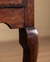Oak Dressing Table w/ Cabriole Legs, England, Early 18th Century - Lone Fox