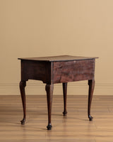 Oak Dressing Table w/ Cabriole Legs, England, Early 18th Century - Lone Fox