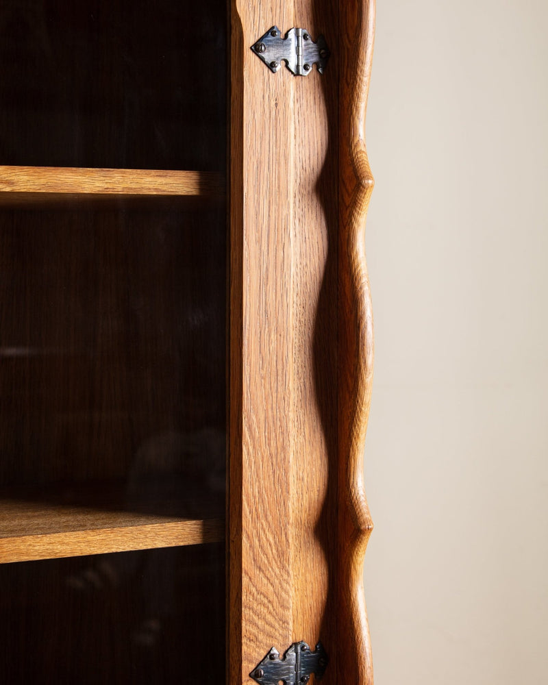 Oak Hutch Cabinet by Henning Kjaernulf, Denmark, 1970's - Lone Fox