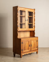 Oak Hutch Cabinet by Henning Kjaernulf, Denmark, 1970's - Lone Fox