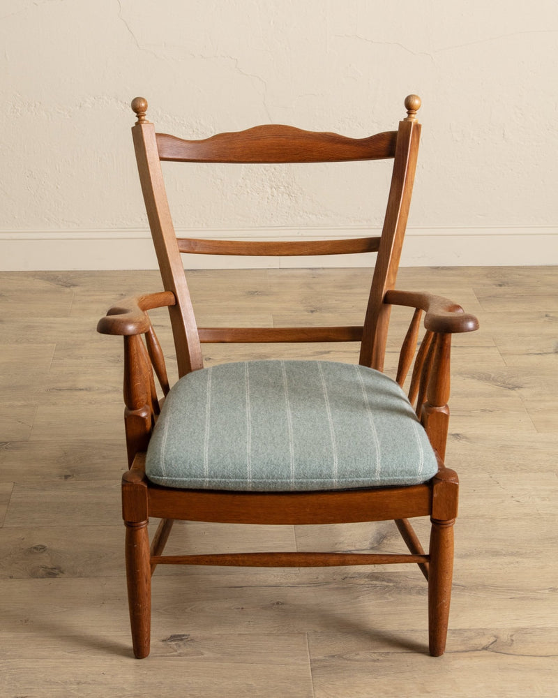 Oak Lounge Chair Manner of Regan Aarhus, Denmark, 1960's - Lone Fox