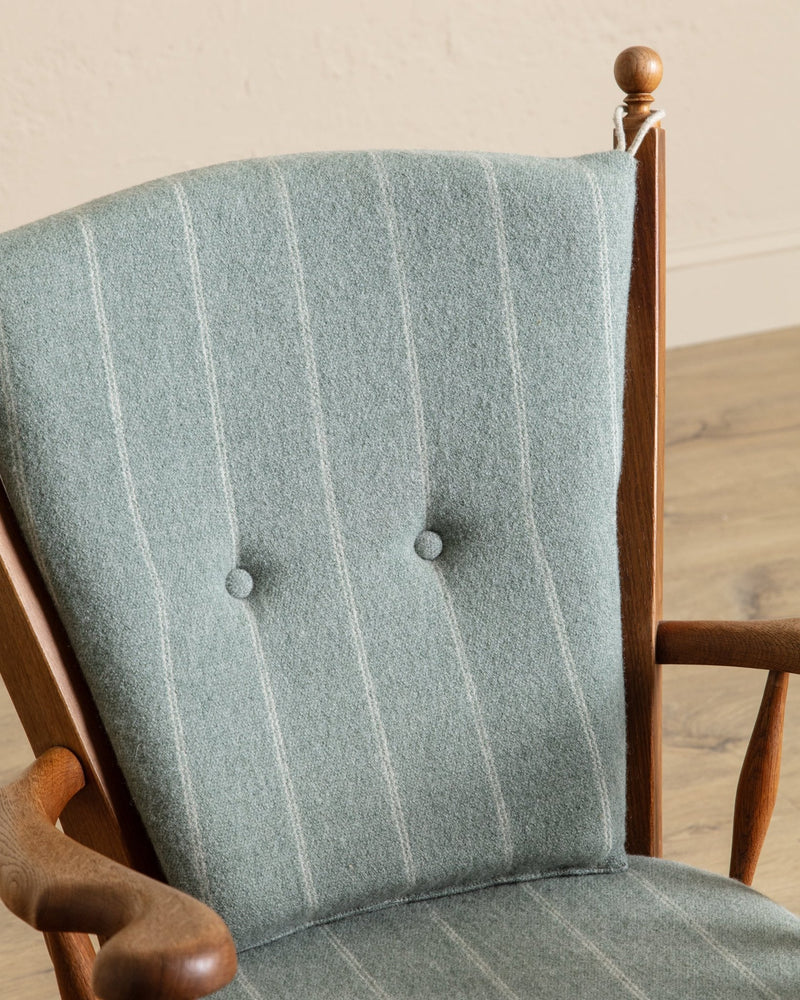 Oak Lounge Chair Manner of Regan Aarhus, Denmark, 1960's - Lone Fox