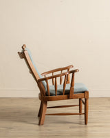 Oak Lounge Chair Manner of Regan Aarhus, Denmark, 1960's - Lone Fox