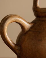 Ochre Stoneware Gargoulette Pitcher, France, 1970s - Lone Fox
