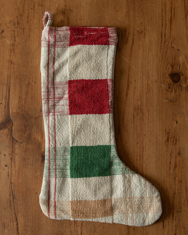 Ol' Saint Woven Cotton Stocking - Lone Fox