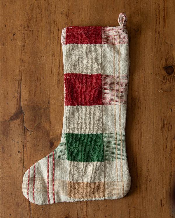 Ol' Saint Woven Cotton Stocking - Lone Fox