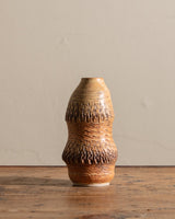 Ombre Textured Studio Pottery Vase, United States, 1970s - Lone Fox