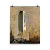 "Open Doorway, Morocco" Art Print - Lone Fox