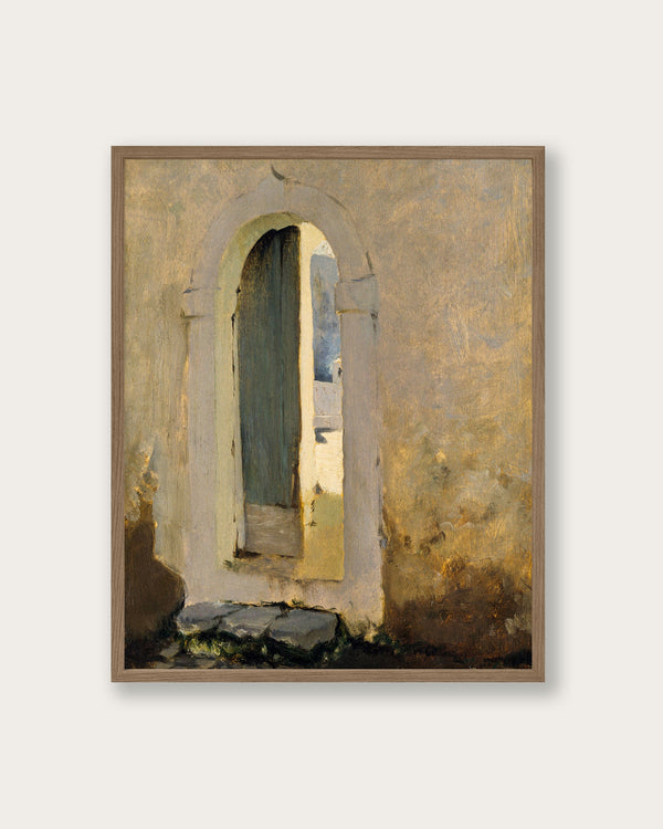 "Open Doorway, Morocco" Art Print - Lone Fox