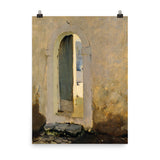 "Open Doorway, Morocco" Art Print - Lone Fox