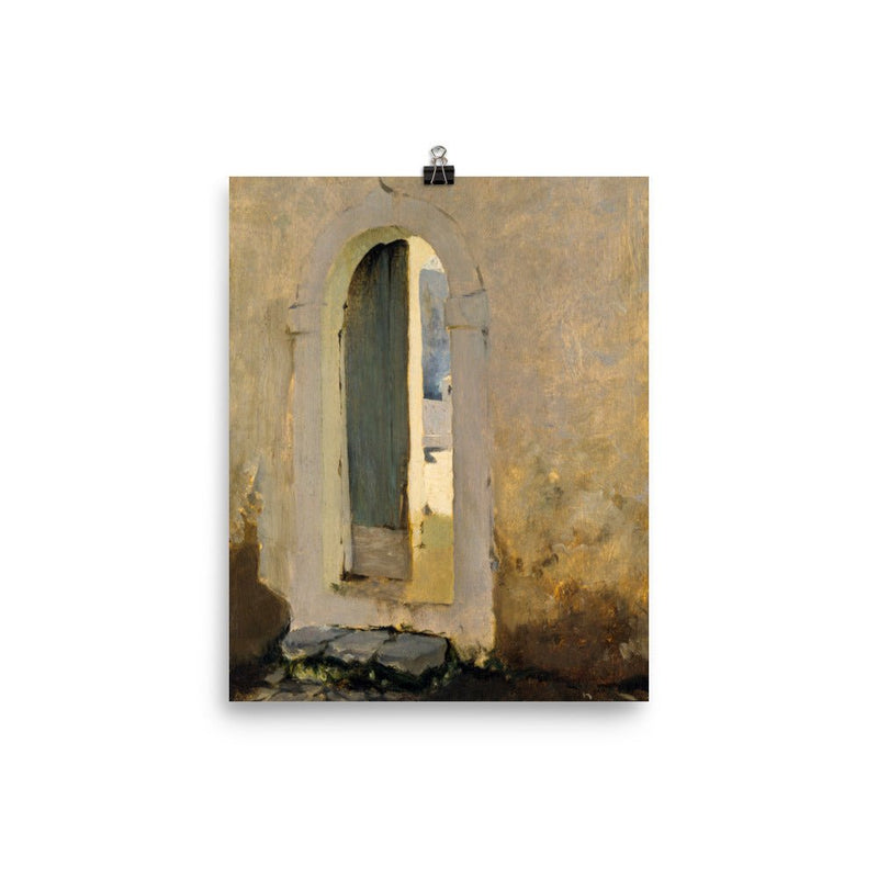 "Open Doorway, Morocco" Art Print - Lone Fox
