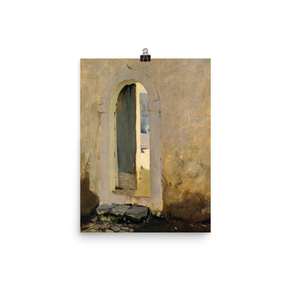 "Open Doorway, Morocco" Art Print - Lone Fox